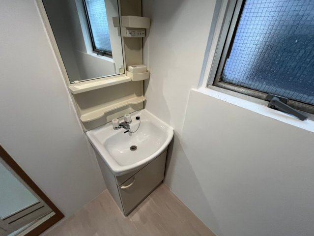 コアマンションの洗面所