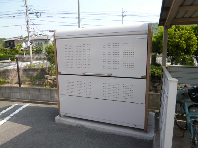 倉敷市広江６丁目のアパートのその他共用部分|敷地内ゴミステーション