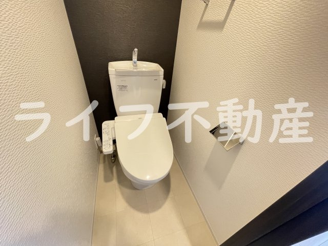 ファーストフィオーレ大阪城イーストのトイレ|ゆったりとした空間のトイレです
