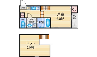 【間取り】 | ハーモニーテラス金城町 | 略図の為、現状優先
