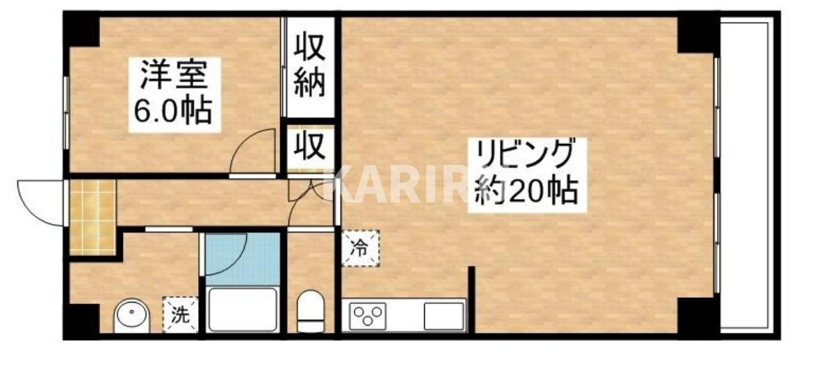 ドルミ京橋の間取り