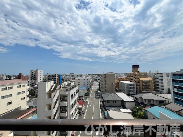 湘南平塚スカイマンションの展望|新規リフォーム完了！バルコニーからの眺望