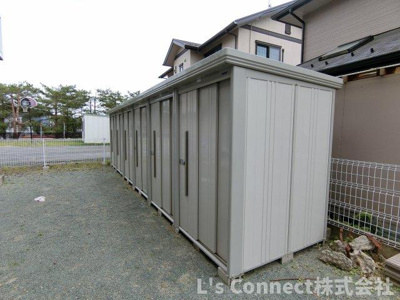 【その他共用部分】 | ひより台インプスＡ棟 | 外物置にはタイヤを収納できます。