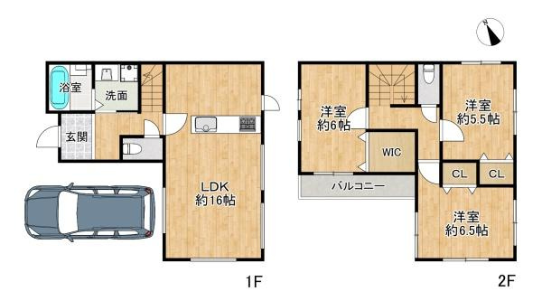 【間取り】 | 須磨区禅昌寺町1丁目　中古戸建