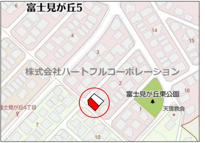 【地図】 | 神戸市西区富士見が丘5丁目　新築戸建2号地　仲介手数料無料！ | 西区富士見が丘5　新築2号地　仲介手数料無料！