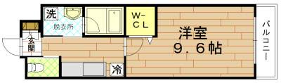 ソレイユ本願寺の間取り