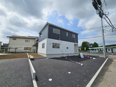 【前面道路含む現地写真】 | Cradlegarden栃木市都賀町富張第1 | 前面道路含む現地写真