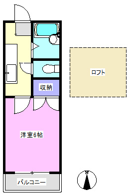 ルネサンス伊奈の間取り