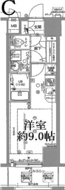 【間取り】 | エスリード神戸海岸通