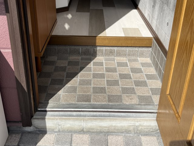 ソレアードの玄関