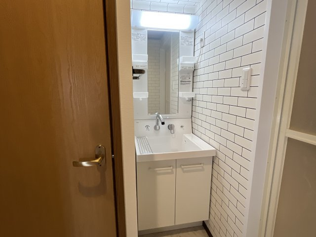 ソレアードの洗面所