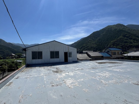 【その他】 | 西伊豆町宇久須　倉庫 | 作業所２階　陸屋根