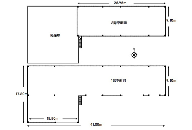 【間取り】 | 西伊豆町宇久須　倉庫 | 作業所