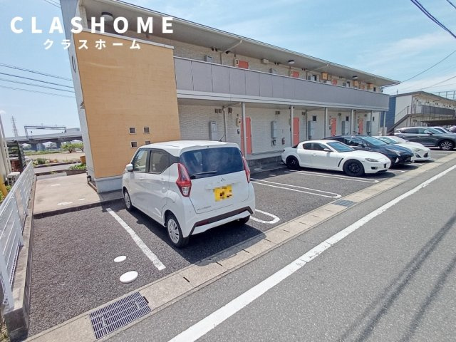 ビューテラスの駐車場