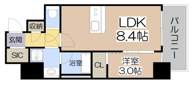 【間取り】 | エスリードレジデンス大阪天王寺 | 間取り