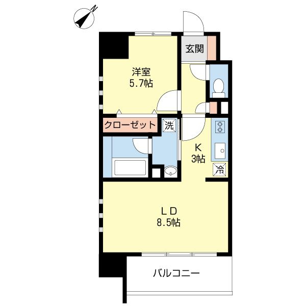 ａｄｏｒａｔｉｏｎ（アドラシオン）の間取り