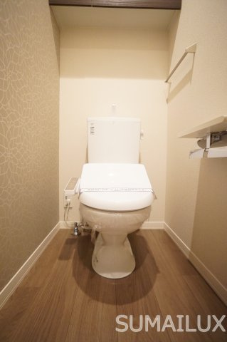 熊本市中央区九品寺１丁目の賃貸マンションのトイレ