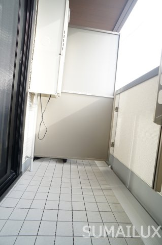 熊本市中央区九品寺１丁目の賃貸マンションのバルコニー