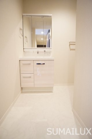 熊本市中央区九品寺１丁目の賃貸マンションの独立洗面台