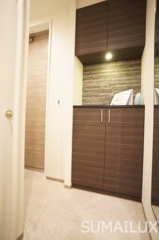 熊本市中央区九品寺１丁目の賃貸マンションの玄関