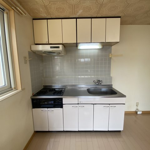 ハイツひとみのキッチン|きれいなキッチンです