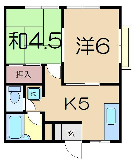 【間取り】 | メゾン高部B