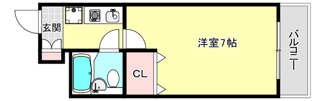 【間取り】 | インペリアル六甲道
