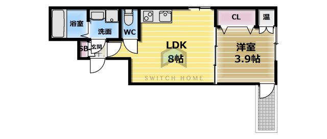 【間取り】 | サンシエ南巽