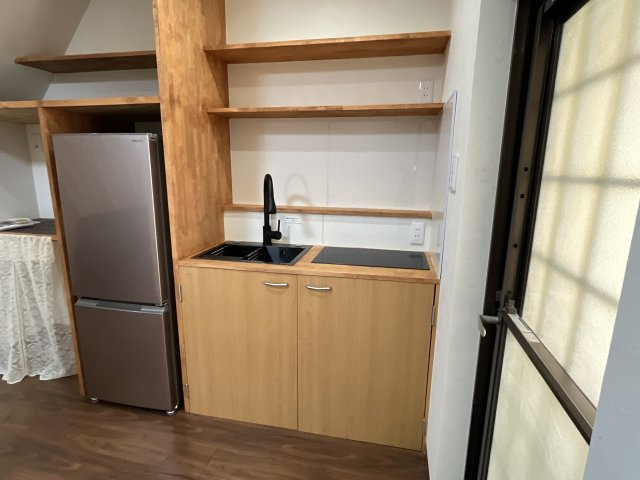 西八代戸建のキッチン