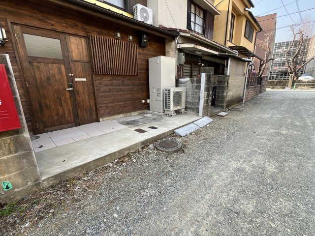 西八代戸建の駐車場