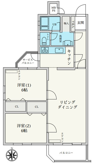 【間取り】 | 東急ドエル宮前平ビレジ
