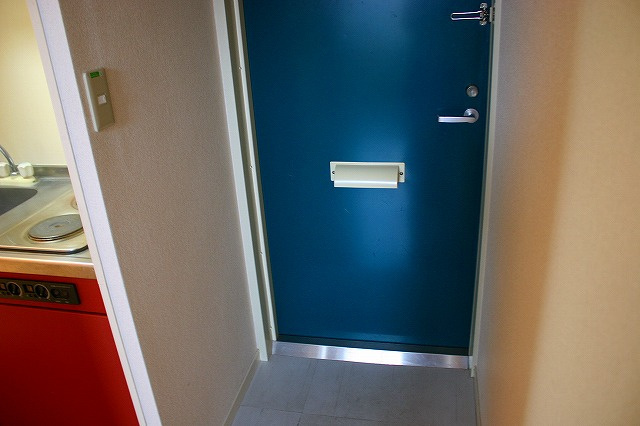 レオパレスシプレの玄関|毎日通る玄関はこちらです