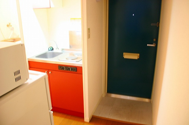 レオパレスシプレのキッチン|キッチンでお料理をお楽しみください