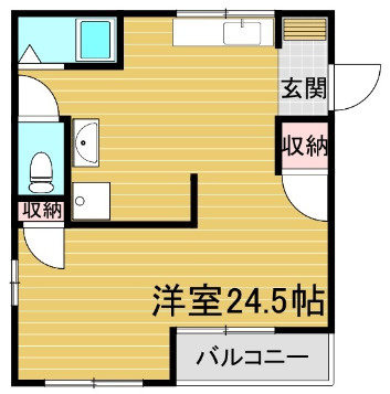 MISTRAL手柄山平和公園前IIの間取り