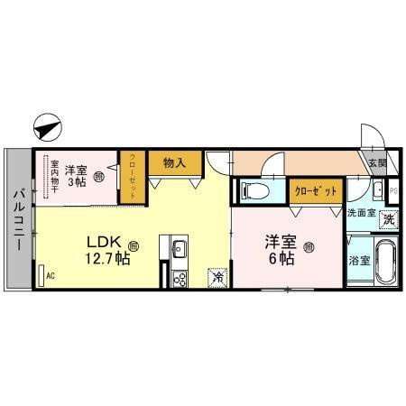 デーヴァ林崎の間取り