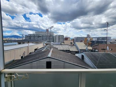 ウエストヴィラージュⅡの展望|東向き眺望