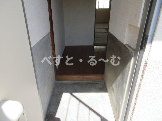 第2山楽荘の玄関