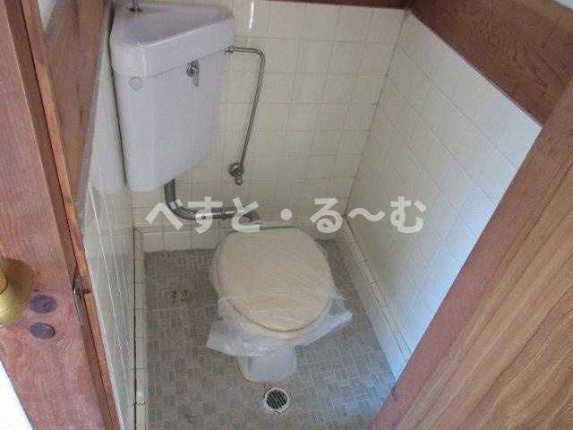 白水平屋のトイレ