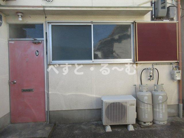 白水平屋の外観