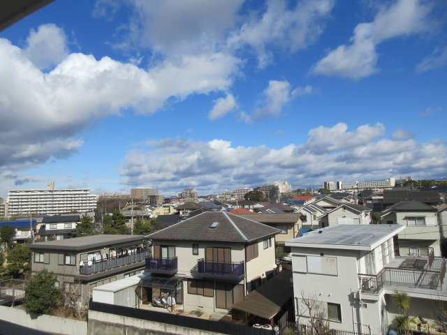 明舞第六団地12号棟の展望