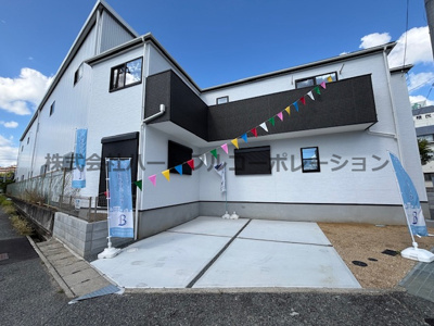 【外観】 | 神戸市西区北別府４丁目　新築戸建1号棟　仲介手数料無料！ | きれいな外観です