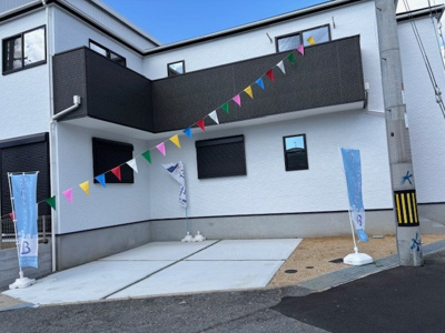 【外観】 | 神戸市西区北別府４丁目　新築戸建1号棟　仲介手数料無料！ | 外観は落ち着いています
