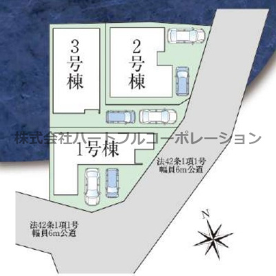 【外観】 | 神戸市西区北別府４丁目　新築戸建3号棟　仲介手数料無料！ | 西区北別府4　新築3号棟　仲介手数料無料！