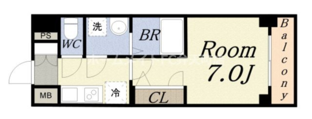 【間取り】 | S-RESIDENCE大阪九条North