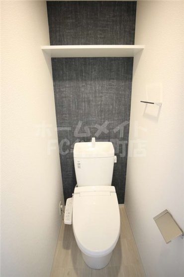 【トイレ】 | S-RESIDENCE大阪九条North | 清潔感のあるトイレです