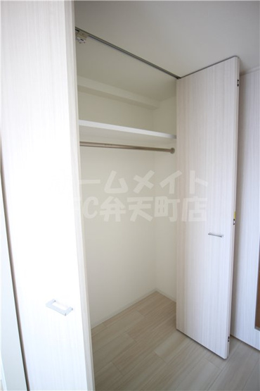 【収納】 | S-RESIDENCE大阪九条North | 収納のためのスペースです