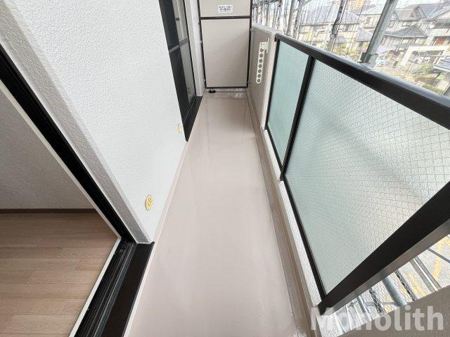 シャトークレールのバルコニー