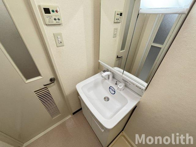 シャトークレールの洗面所