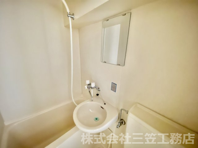 寝屋川市平池町の賃貸マンションの洗面所