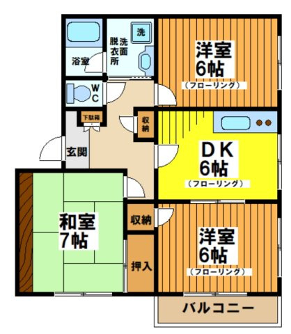 【間取り】 | ブッシュクローバー